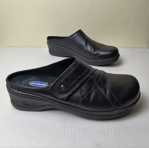 Dr. Scholl's Carly Black Slip-On Clogs Mule 11M